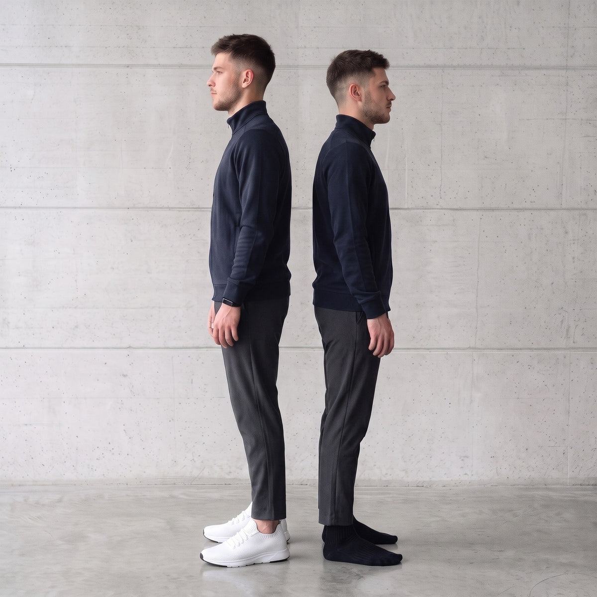 Soffio Neve, same man different height