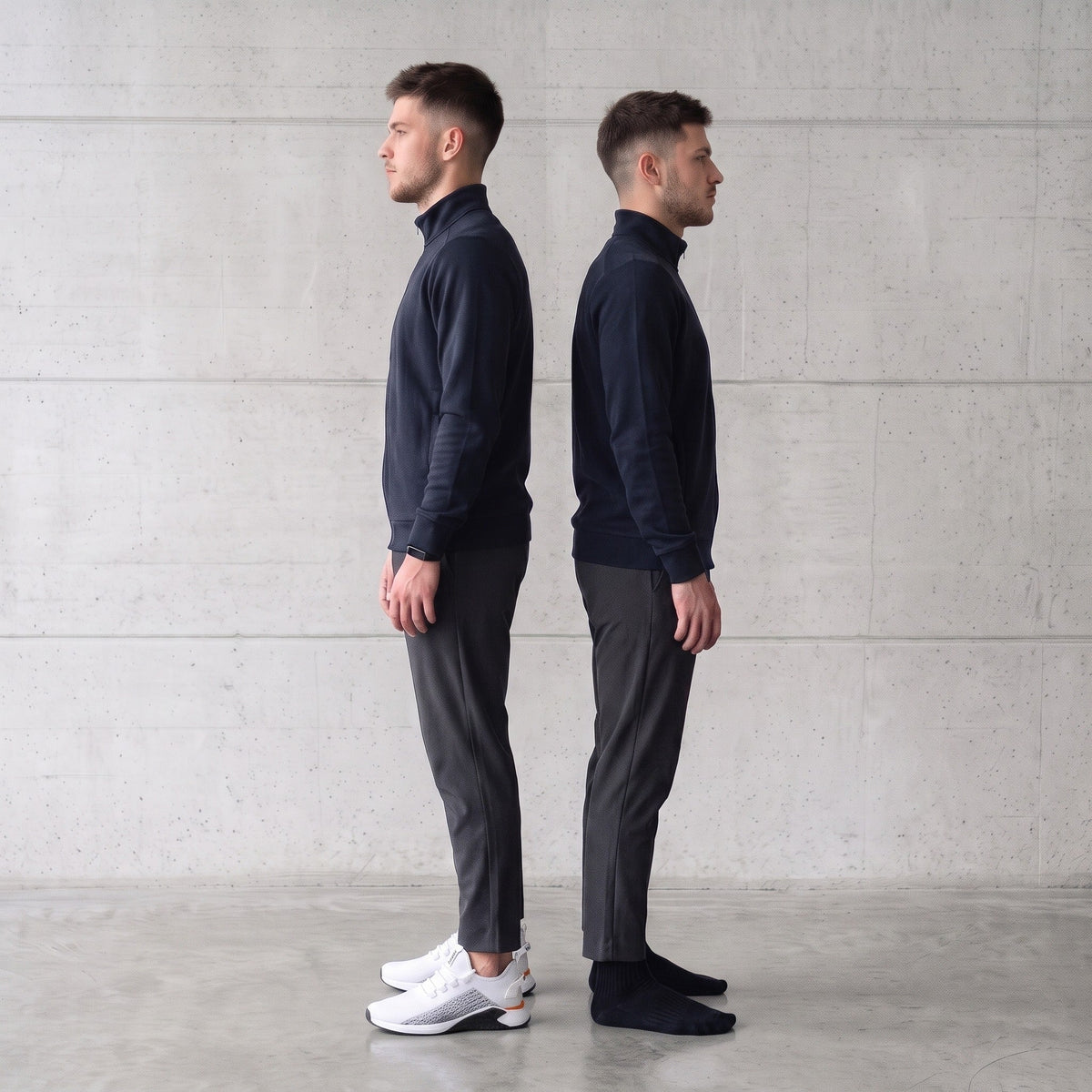 Argento Neve, same man different height