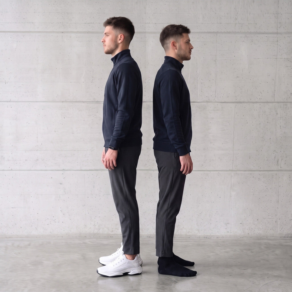 Onda Neve, same man different height