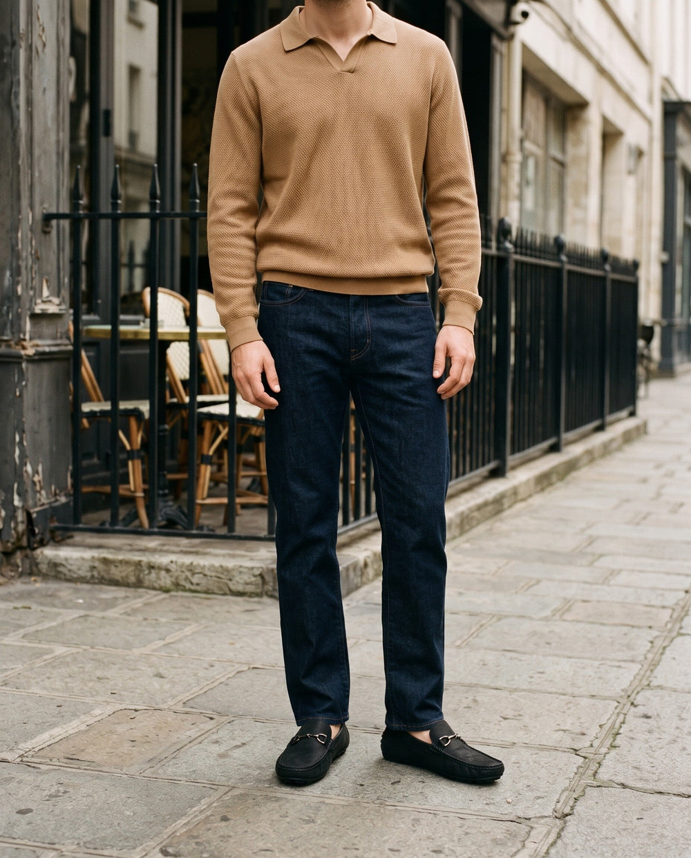 Riviera Nero outfit