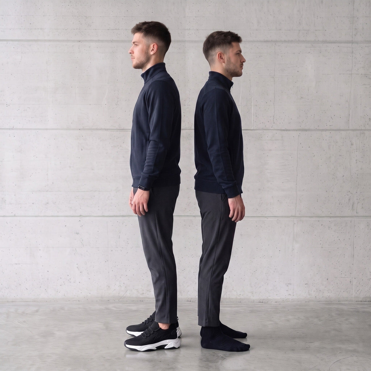 Maglia Carbone, same man different height